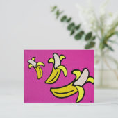 "Going Bananas" Briefkaart (Staand voorkant)