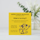 Going Bananas Kaart (Staand voorkant)