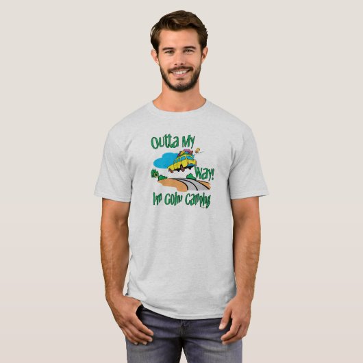 Going Camping T-shirt (Voorkant volledig)