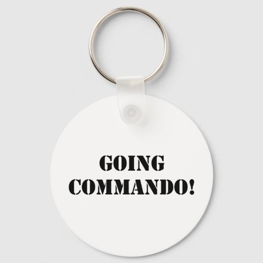 Going Commando Sleutelhanger (Voorkant)
