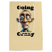 Going Crazy Gift Bag Medium Cadeauzakje (Achterkant)