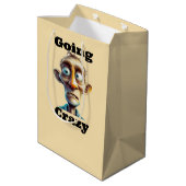 Going Crazy Gift Bag Medium Cadeauzakje (Achterkant Gekanteld)