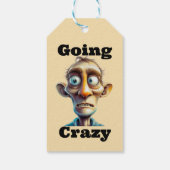 Going Crazy Gift Label Cadeaulabel (Achterkant)
