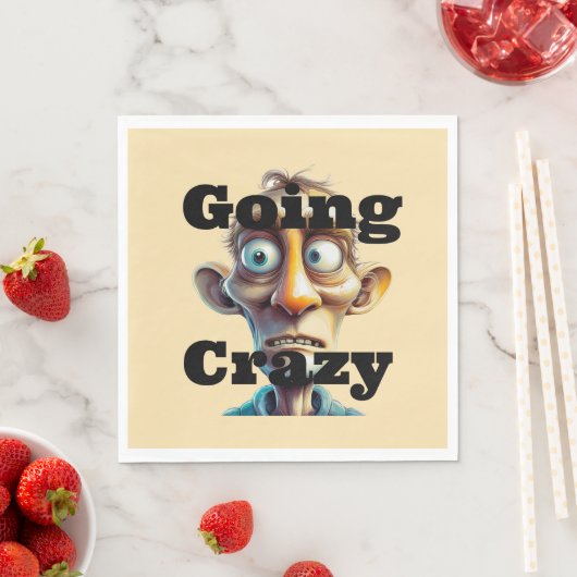 Going Crazy Paper Napkin Servet (Insitu)