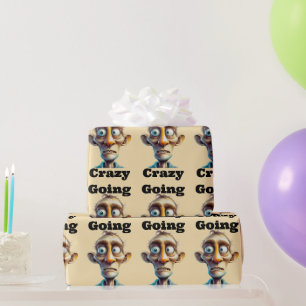 Going Crazy Wrapping Paper Cadeaupapier
