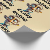 Going Crazy Wrapping Paper Cadeaupapier (Hoek)