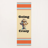 Going Crazy Yoga Mat (Achterkant)