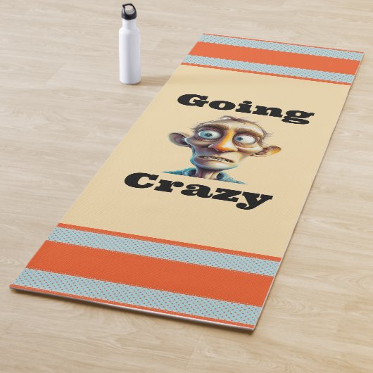 Going Crazy Yoga Mat (In situ)