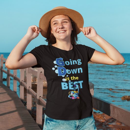 Going Down is de beste duik T-shirt