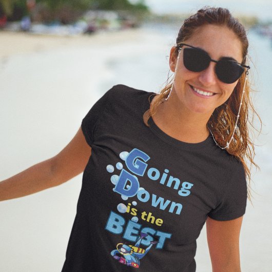 Going Down is de beste duik T-shirt