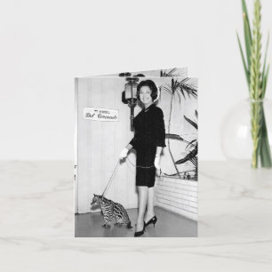 "Going for a Walk" Note Kaart