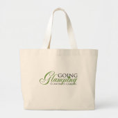 Going Glamping Grote Tote Bag (Voorkant)