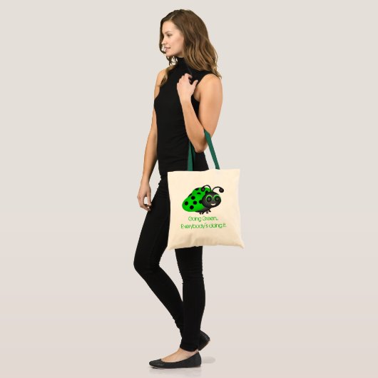 Going Green Ladybug Bag Tote Bag (Voorkant (model))
