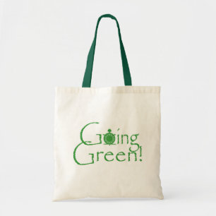 Going Green Turtle Bag Tote Bag