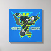 Going Hero - Omni-Kix XLR8 Canvas Afdruk (Voorkant)