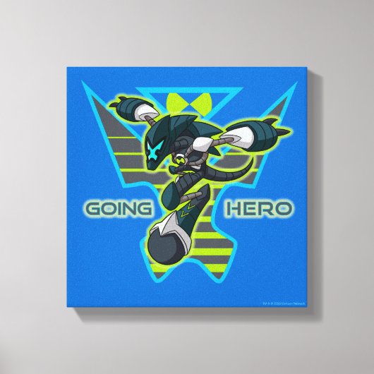 Going Hero - Omni-Kix XLR8 Canvas Afdruk (Voorkant)