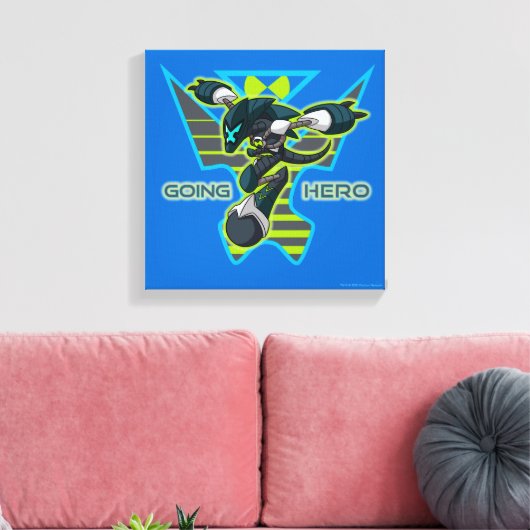 Going Hero - Omni-Kix XLR8 Canvas Afdruk (Insitu (Woonkamer))