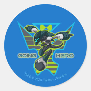 Going Hero - Omni-Kix XLR8 Ronde Sticker