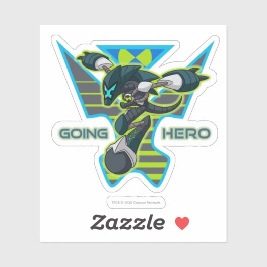 Going Hero - Omni-Kix XLR8 Sticker (Vel)