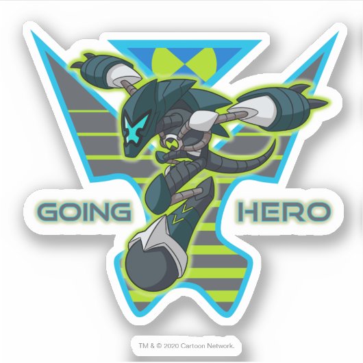Going Hero - Omni-Kix XLR8 Sticker (Voorkant)