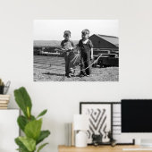 Going Hunting: 1930 Poster (Thuiskantoor)