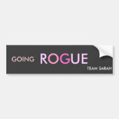 GOING ROGUE TEAM SARAH BUMPERSTICKER (Voorkant)