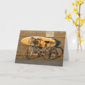 'Going Surfing' - Sagami Bay, Japan Briefkaart (Gele Bloem)