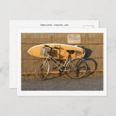 'Going Surfing' - Sagami Bay, Japan Briefkaart (Voorkant / Achterkant)