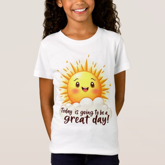 Going to be a Great Day T-shirt (Voorkant)