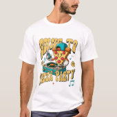 Going to pizza party t-shirt (Voorkant)