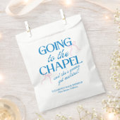 Going to the Chapel Bachelorette Weekend Bedankzakje (Geknipt)