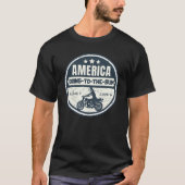 Going-to-the-Sun Road montana motorreis T-shirt (Voorkant)