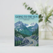 Going-to-the-Sun Road VS Briefkaart (Staand voorkant)