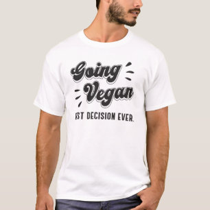Going Veganisme Groenten Dieren Grappig cadeau T-shirt