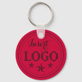 Goji Berry Logo Sleutelhanger met QR-code (Voorkant)