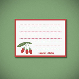 Goji-bessen Post-it® Notes