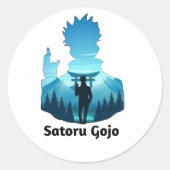 Gojo Satorou sticker (Voorkant)
