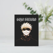 Gojo Satoru Briefkaart (Staand voorkant)