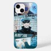 "Gojo Satoru Cool Vibes – Anime esthetische telefo Case-Mate iPhone Case (Achterkant)