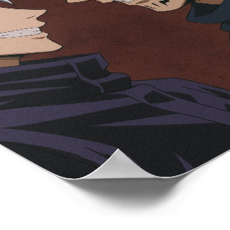 Gojo Satoru en Ryoman Sukuna nemen het tegen elkaa Poster