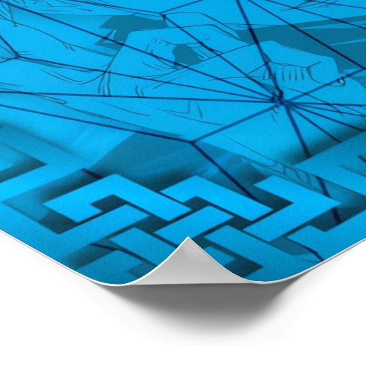 Gojo Satoru Poster (Hoek)