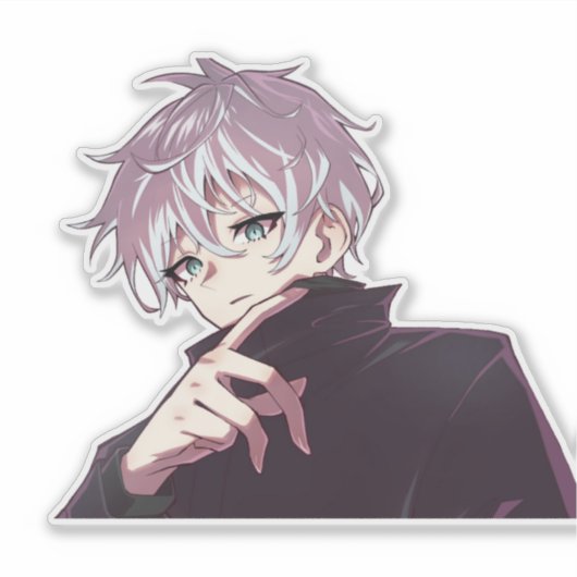 Gojo Satoru Sticker (Voorkant)