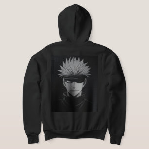 “Gojo Satoru Streetwear-trui – Zwarte Anime T-shir Hoodie