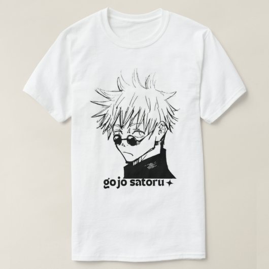 Gojo Satoru T-shirt (Design voorkant)