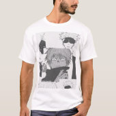 Gojo saturo bedrukt shirt (Voorkant)