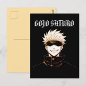 Gojo Saturo Briefkaart (Voorkant / Achterkant)