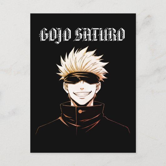 Gojo Saturo Briefkaart (Voorkant)