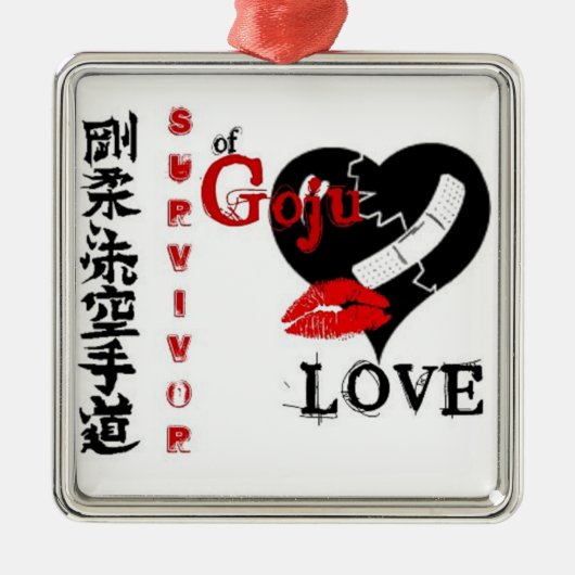 Goju Love Metalen Ornament (Voorkant)