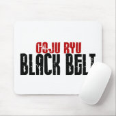 Goju Ryu Black Belt Muismat (Met muis)