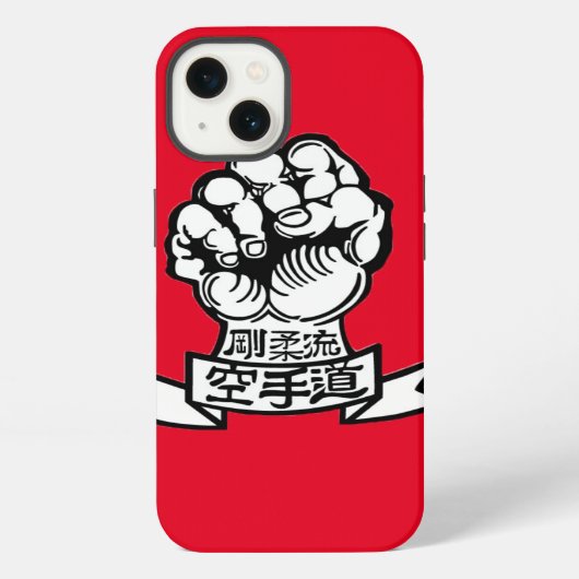 Goju Ryu Fist Apple iPhone Hoesje (Achterkant)